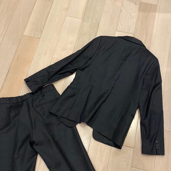 Dal Lago Italian made in Italy soft thin wool boys suit - Picture 13 of 16